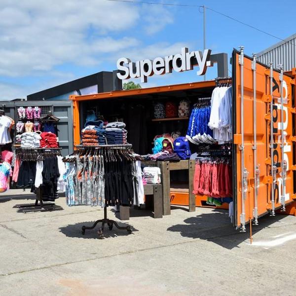 Superdry pop up shop 