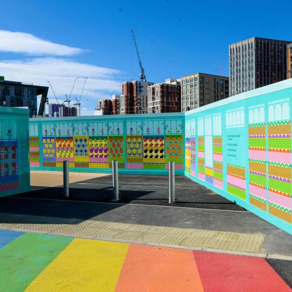 Colourful hoardings by Octink