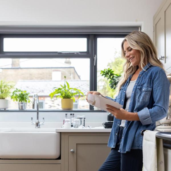 woman in kitchen