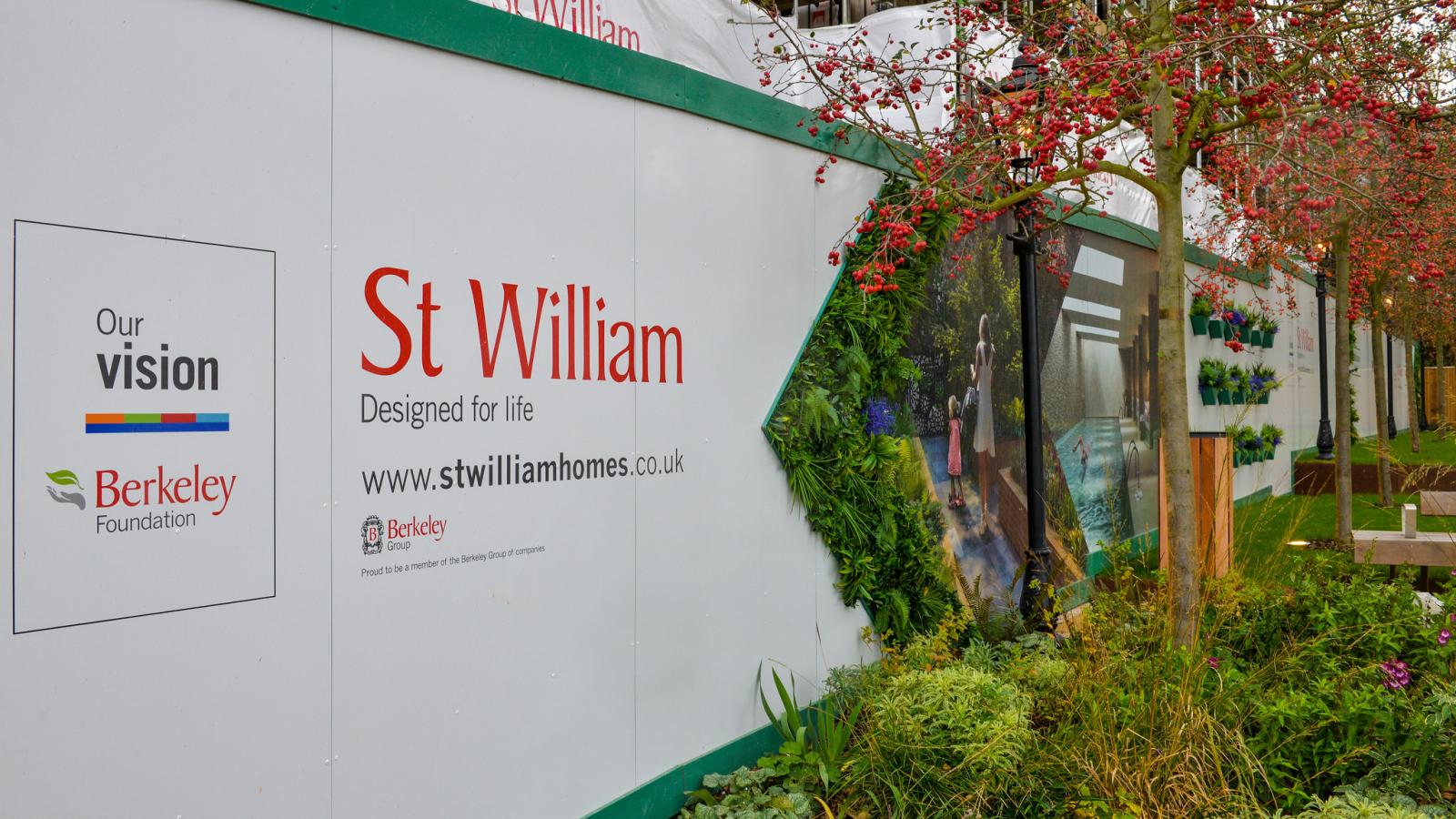 St William Hoarding Graphics